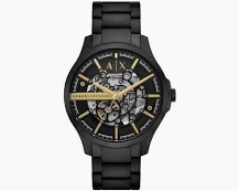 Armani Exchange 46 mm Black Dial Stainless Steel Analogue Watch for Men - AX2463I