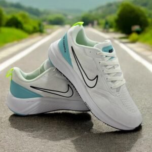 Zoom Structure 24X Mesh Running Shoes – White/Blue – Sizes 41-45 – Ultra Lightweight & Breathable