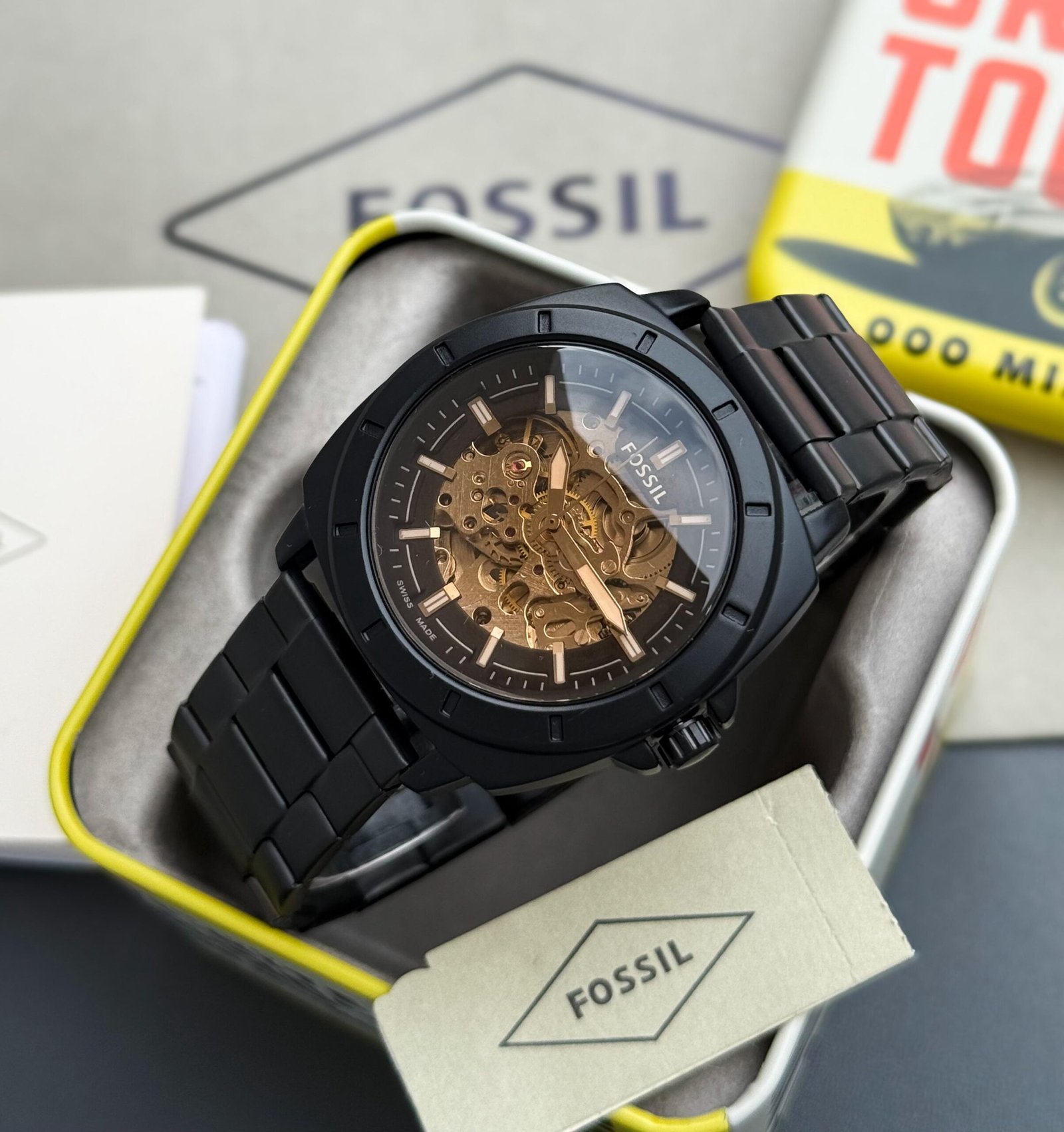 Fossil Men's Premium Automatic Skeleton watch – 7AAA quality