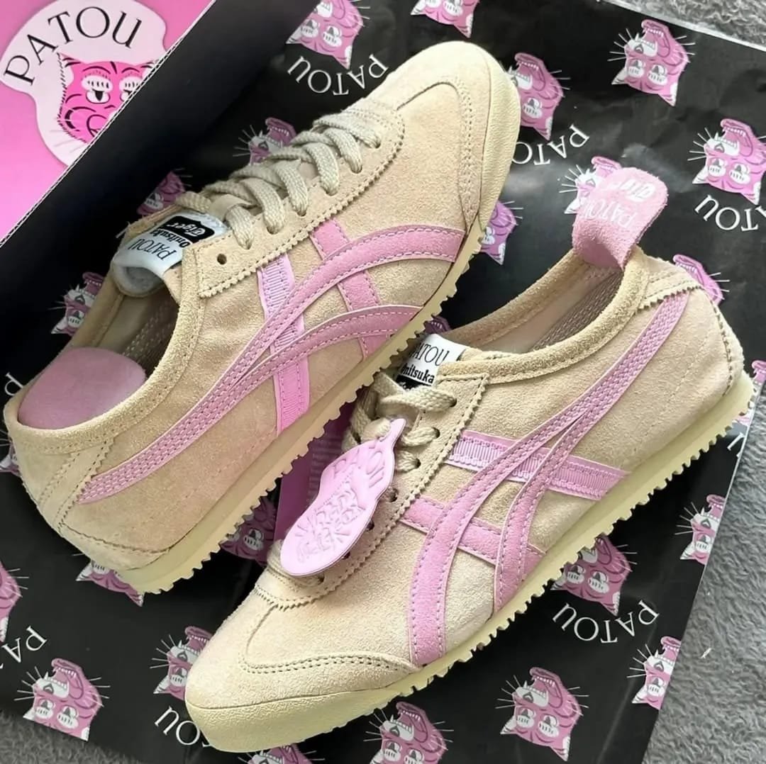 Patou X Onitsuka Tiger Mexico 66 Cotton Sneakers