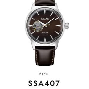 Seiko Presage Cocktail Time Brown Open Heart Automatic Watch for Men – 41mm | Premium 7AA Collection https://mfbuddy.co.in/