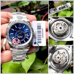 Rolex Sky-Dweller Men’s Watch 41mm – Blue Dial | 7AAA Premium Stainless Steel Luxury Timepiece https://mfbuddy.co.in/